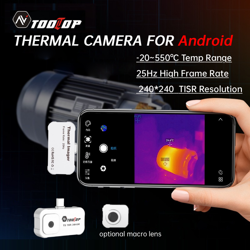 Thermal Imaging Camera Pcb Repair - TOOLTOP T3 赤外線サーマルカメラ Android 用 TISR