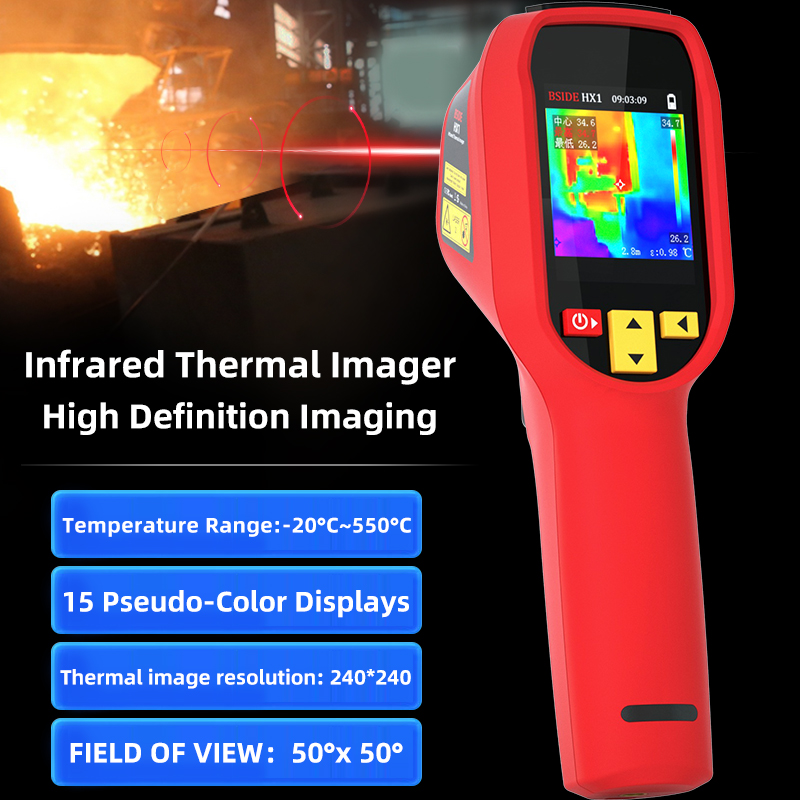 Thermal Imaging Camera Pcb Repair - HX1 サーマルイメージングカメラ 240X240 サーマルイメージャー赤外線温度計修理 PCB、産業パイプライン検出用