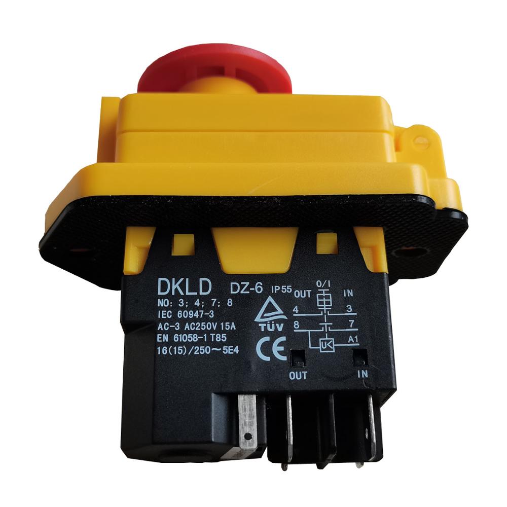 Industrial Tools - Dkld緊急停止プッシュボタンスイッチ、産業用工作機械機器、AC 250v、16(15) a、5e4 ce