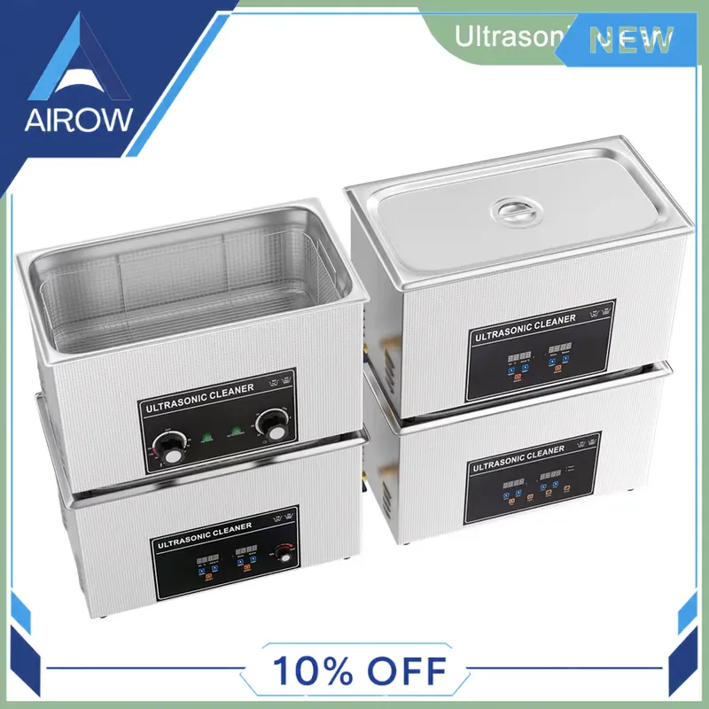 Ultrasonic Cleaner 30L Industrial - 600W 30L 超音波洗浄機 ヒータータップ付き 工業用歯科用ジュエリーエンジン部品洗浄機 220V