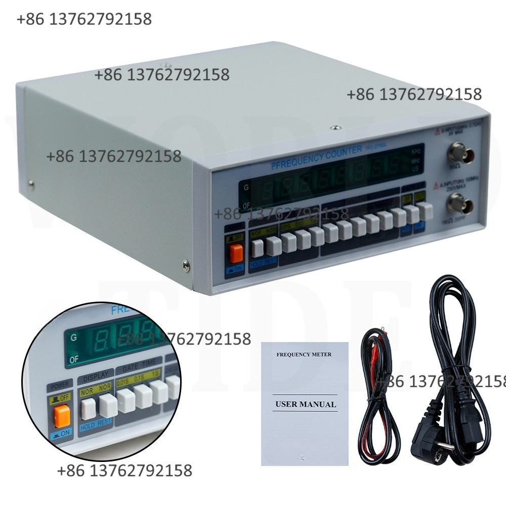 Test Instruments - TFC-2700L 多機能高精度周波数計 LEDデジタルディスプレイ 10HZ-2.7GHZ 高分解能測定器