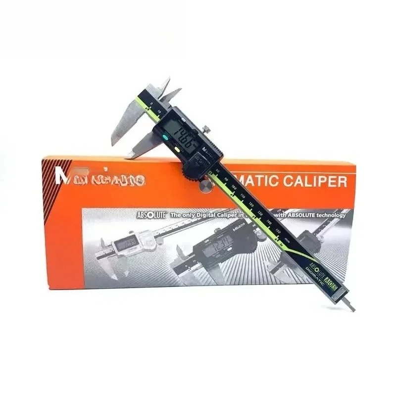 Digital Caliper 150Mm Stainless Steel - 絶対デジタルノギス 500-196-30 150mm 0.01mm 精度 LCD