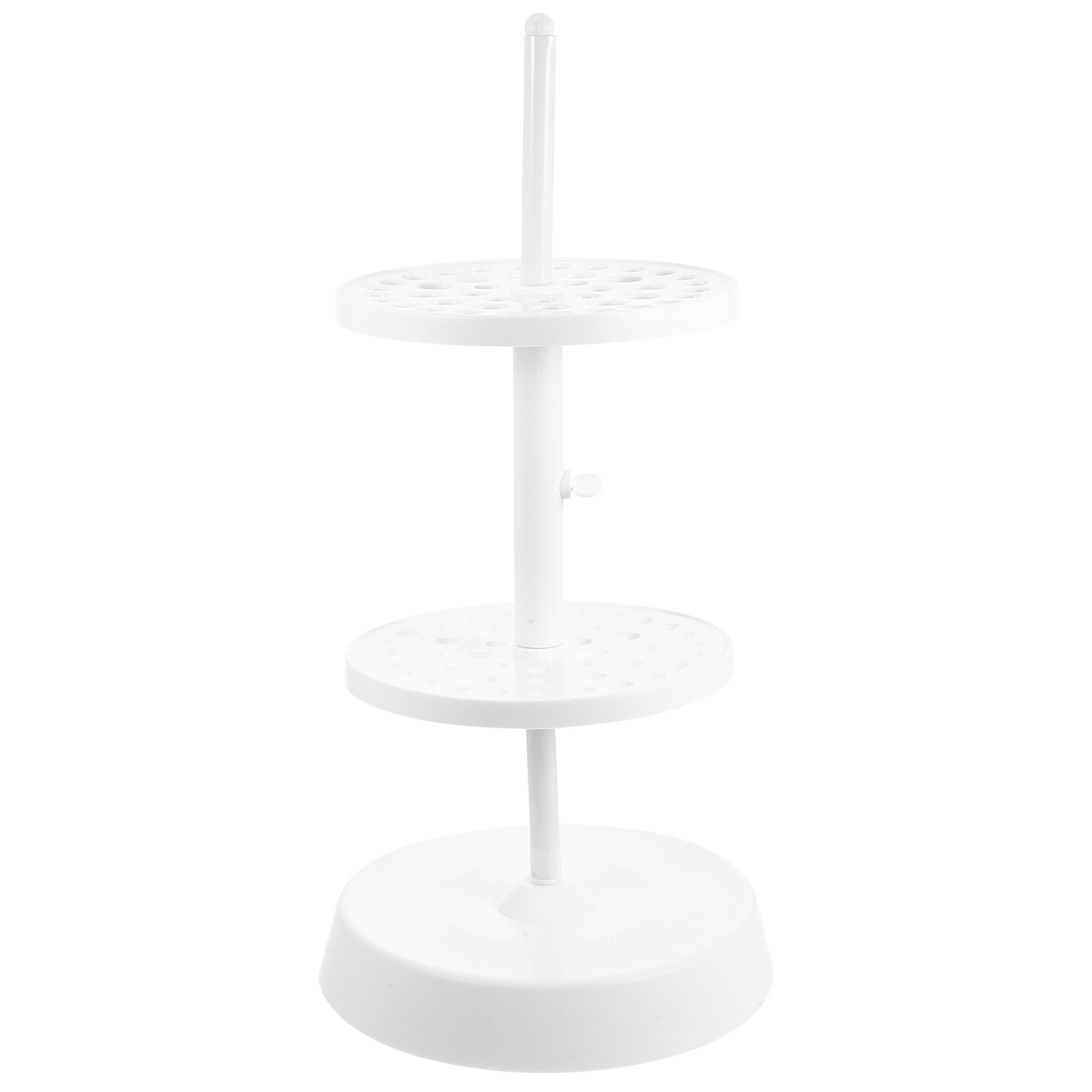 Lab Equipment - プラスチック製円形ピペットスタンドホルダー 垂直型ラボ用ピペットラック 安定した回転式ラック コンパクトなラボ用機器 ユニバーサル