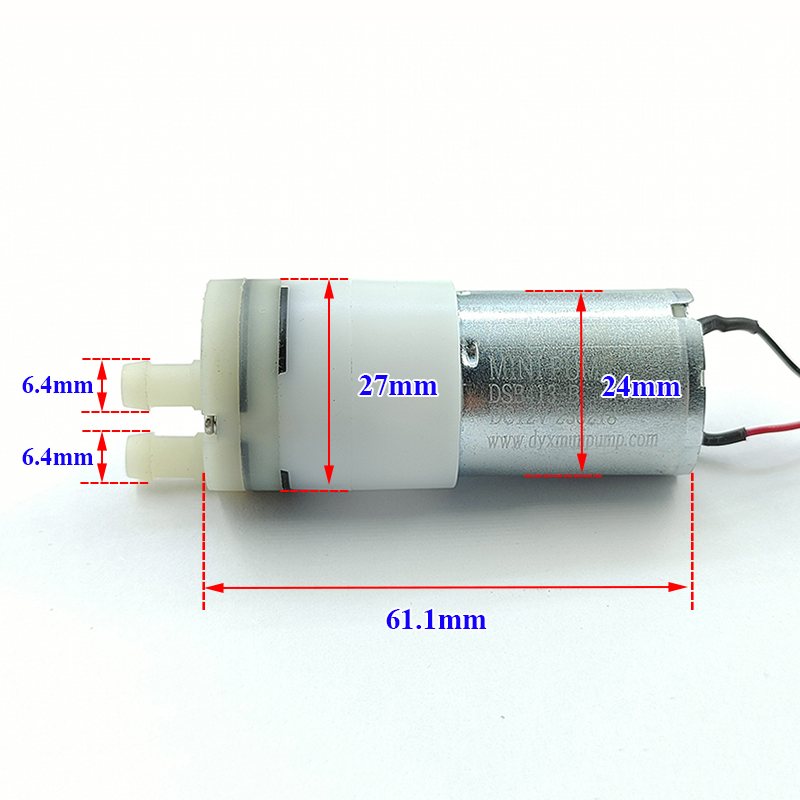 Mini Peristaltic Pump 12V - DC 12V 0.9L/min 小型ダイヤフラムポンプ自吸式ウォーターポンプ DIY ティーバーマシン