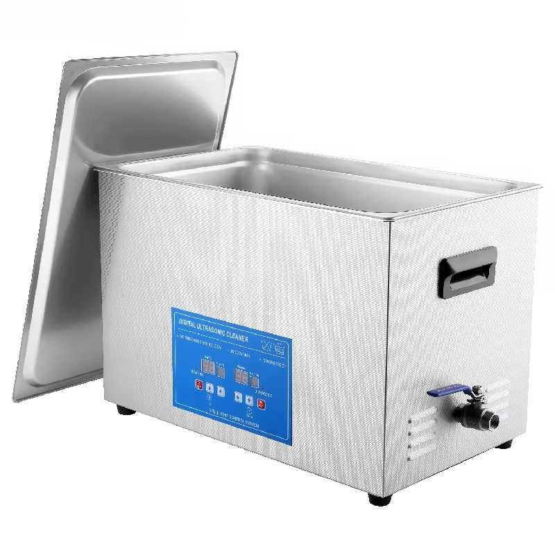 Ultrasonic Cleaner 30L Industrial - 30Lステンレス製超音波洗浄機、ジュエリー用バスケット付き工業用超音波クリーナー