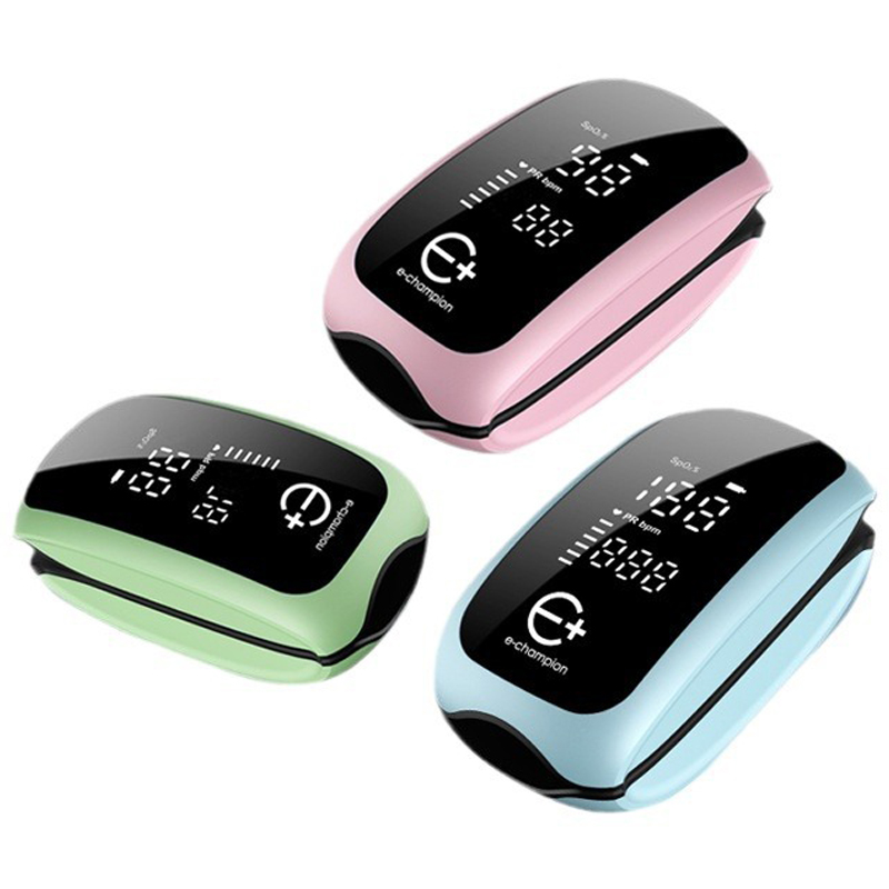 Pulse Oximeter Fingertip Rechargeable - デジタルLEDディスプレイ付き充電式医療用酸素濃度計,指先パルスオキシメータ,ストラップストラップ,血中酸素飽和度モニター
