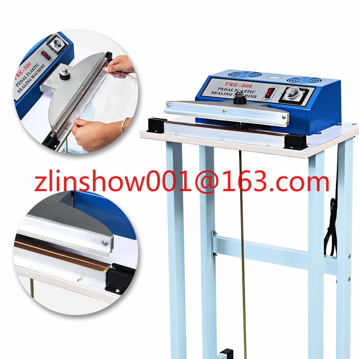 Plastic Bag Impulse Heat Sealer - 半自動500mm卓上ペダル式インパルスシーラー（食品・プラスチック用）/ 紙袋・ベルト用ヒートシーラー