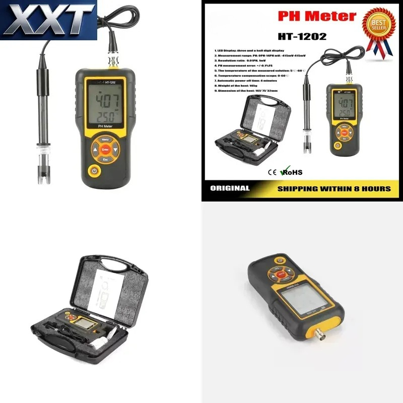 Ph Meter Digital Water Tester - XXTデジタルpHメーター スマートセンサー搭載 高精度水質テスター 淡水および海洋養殖モニタリング用