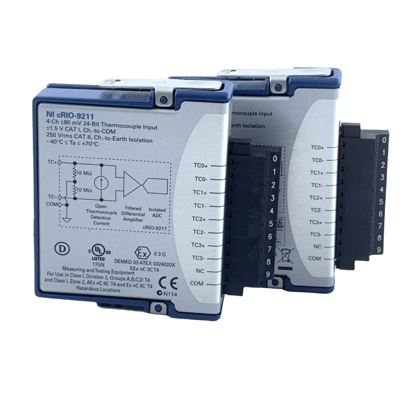 Test Instruments - National Instruments NI 9211 CDAQ 温度/熱電対入力モジュール
