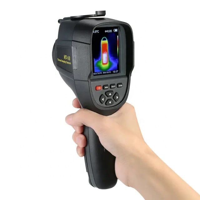 Thermal Imaging Camera Pcb Repair - 防水PCB修理と配管検知 水漏れ検知器 256*192ハンドヘルド赤外線サーマルイメージングカメラ付き