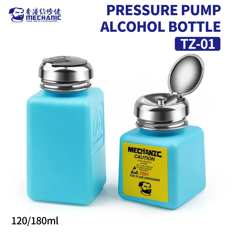 Vacuum Chamber Kit With Pump - メカニック-携帯電話用のアルコールボトル圧力ポンプ,PCBマザーボード修理,アルコールボトルの洗浄,120ml, 180ml