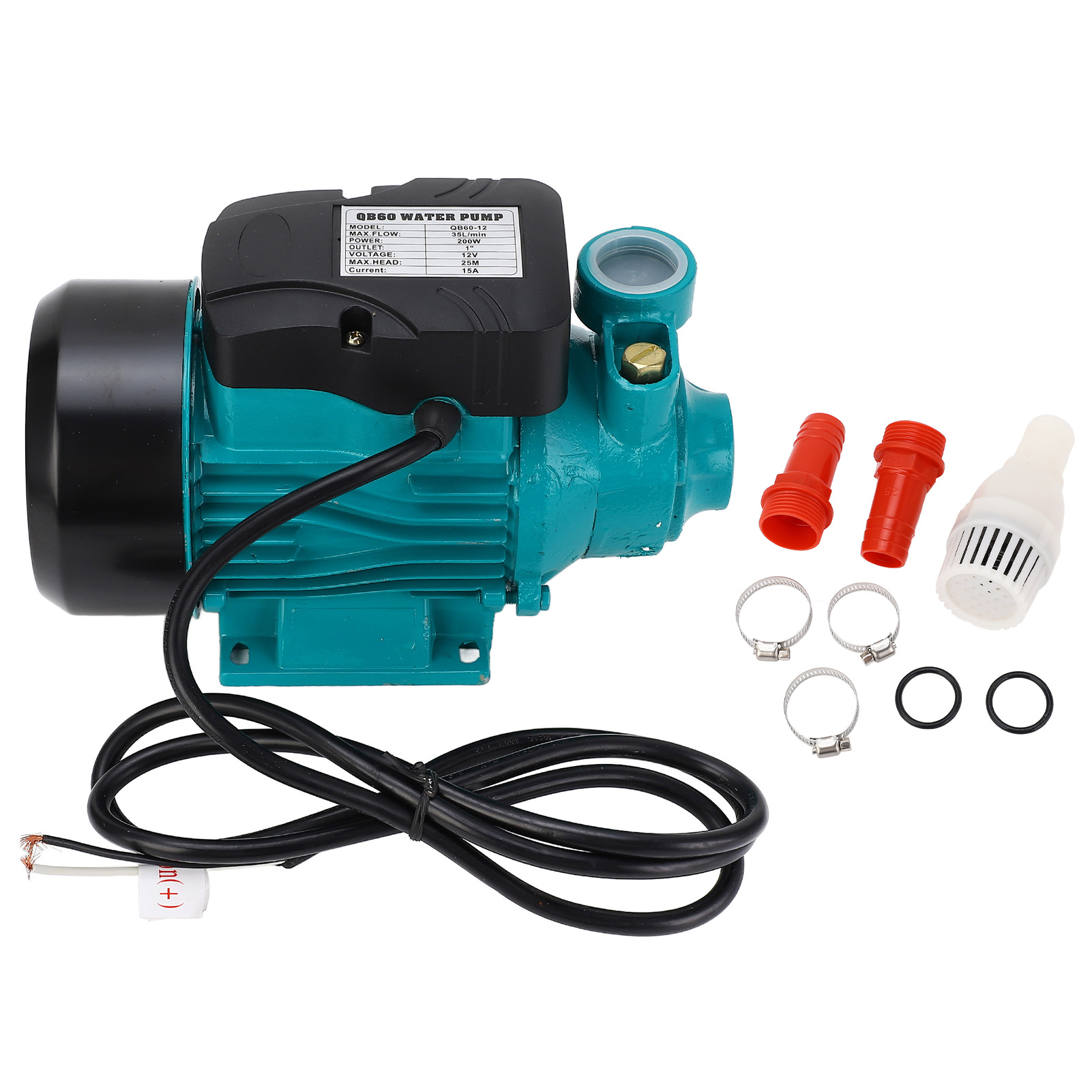 Mini Peristaltic Pump 12V - DCボルテックスソーラーポンプ,自吸式,大流量,高揚力,200w,3200rpm,35lpm,25m, 12v,24v