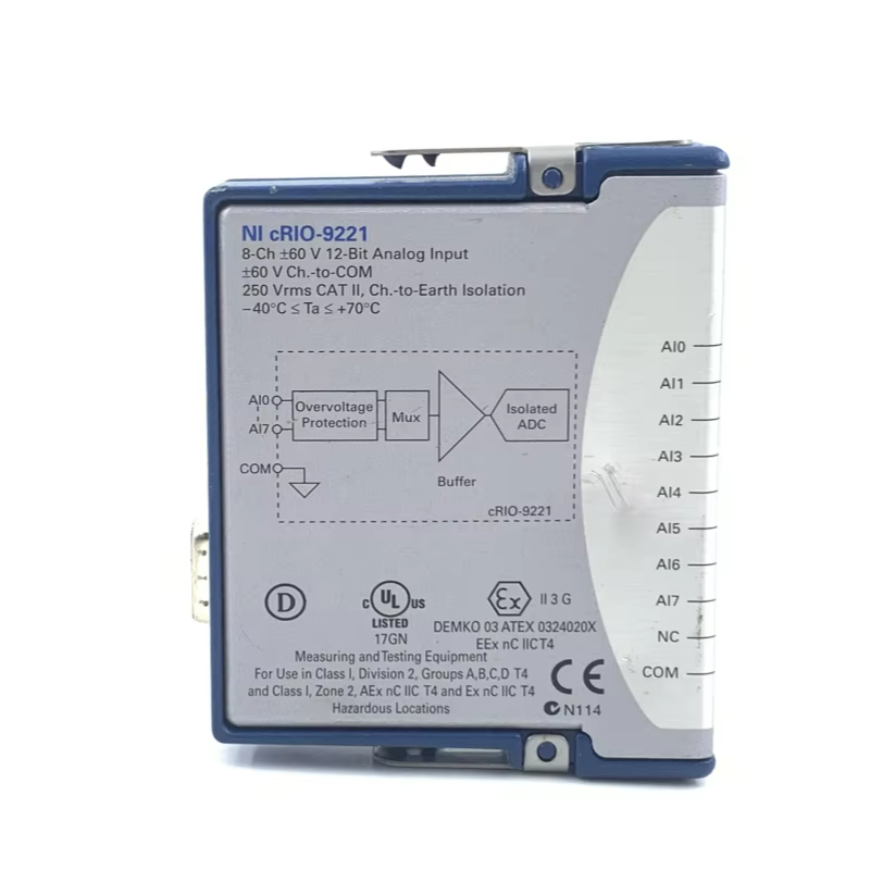 Test Instruments - National Instruments NI 9221 アナログ入力モジュール テスト済み完成品