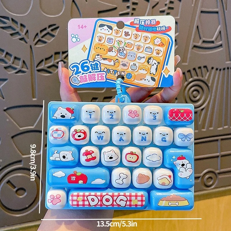 26グリッドの抗ストレスキーボードキーキャップクリッカー、キ - Packaging のレビューと価格