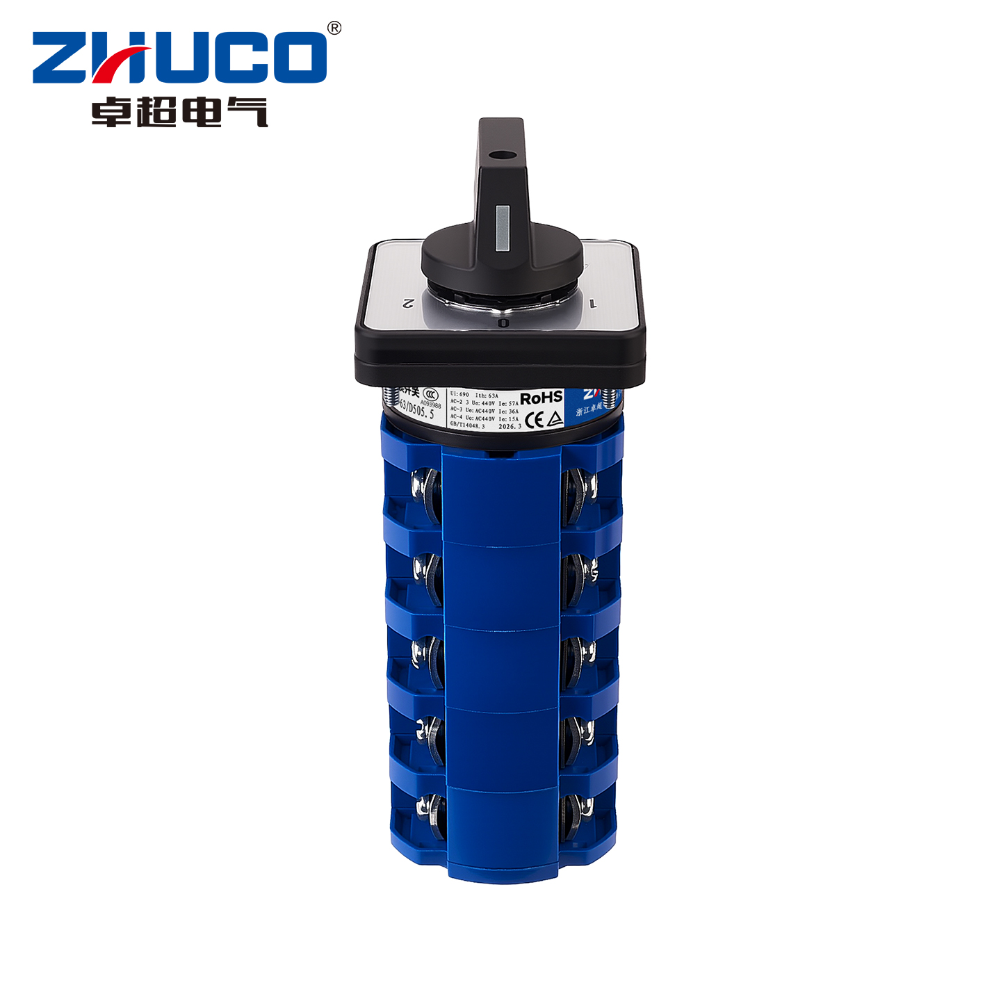 ZHUCO 2/3ポジションセレクタースイッチ 63A 66 - Industrial Tools のレビューと価格