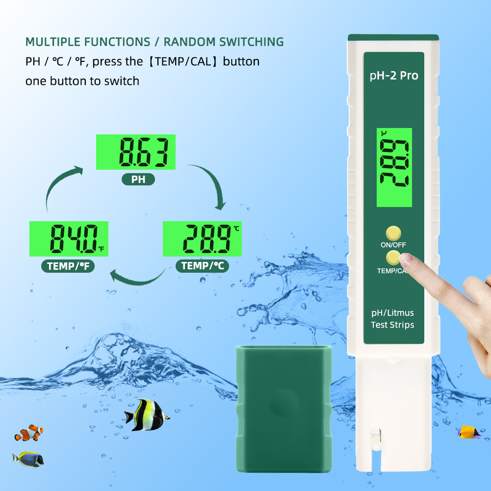 Yieryi-デジタルpHメーター,液晶,水純度テスター,高 - Ph Meter Digital Water Tester のレビューと価格