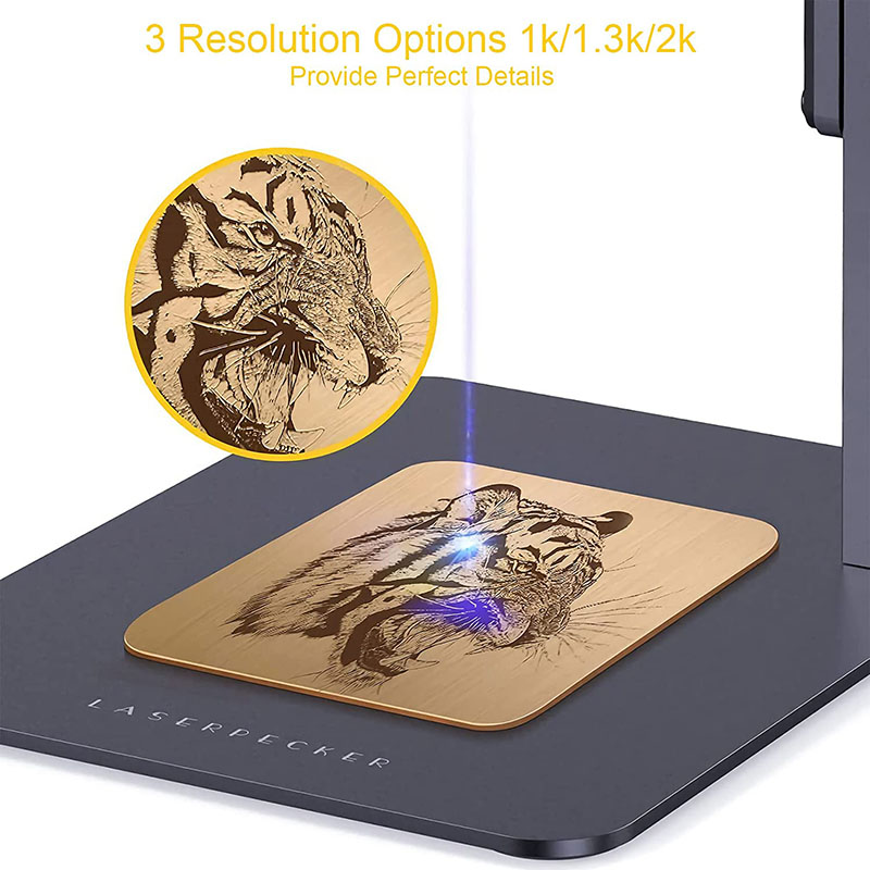 Laserpecker-ポータブルレーザー彫刻機,5W, B - Fiber Laser Marking Machine 30W のレビューと価格