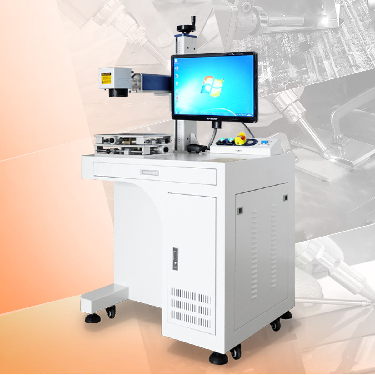 30W 50W 100W 3D Raycus Jpt Mop - Fiber Laser Marking Machine 30W のレビューと価格
