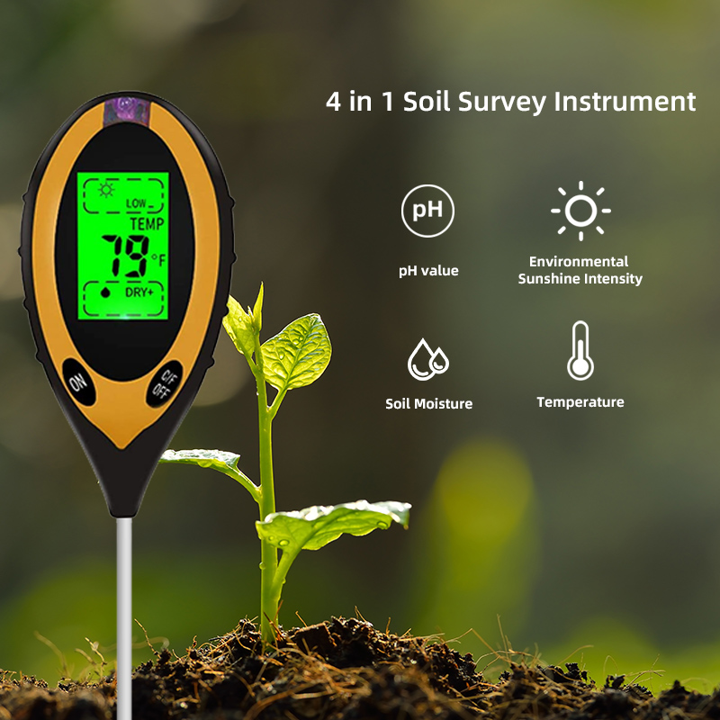 土壌PHメーターテスター 土壌テスター PH水分計 温度太陽 - Ph Meter Digital Water Tester のレビューと価格
