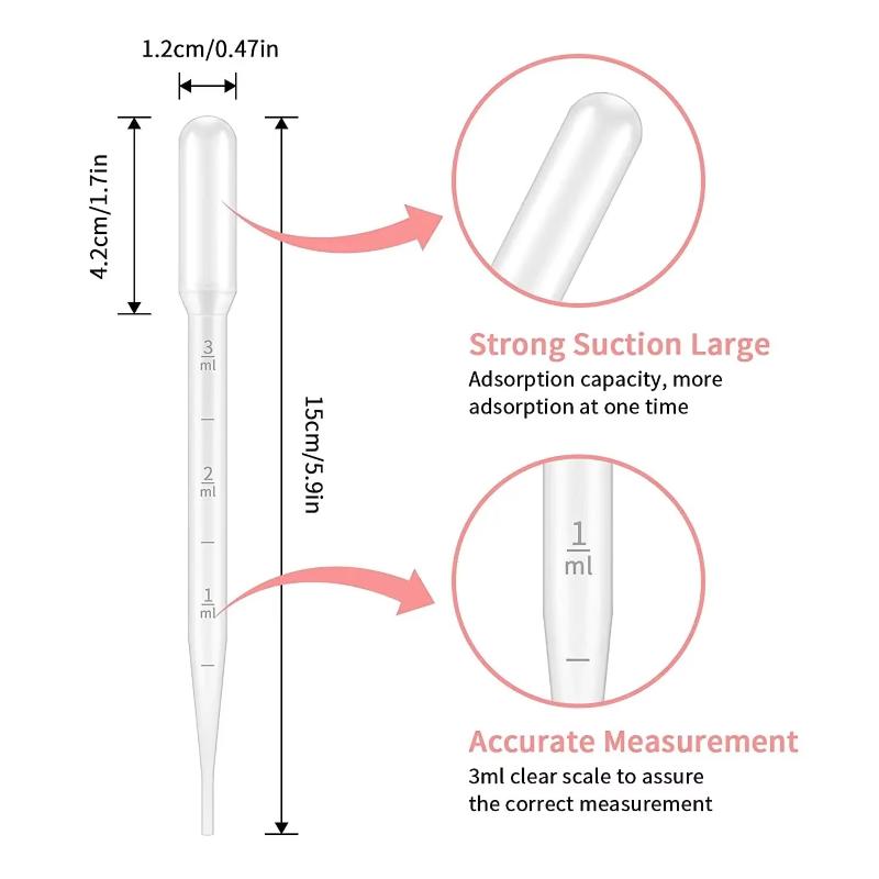 100個/ロット ラボ用ピペット 1ml 2ml 3ml 5 - Lab Equipment のレビューと価格