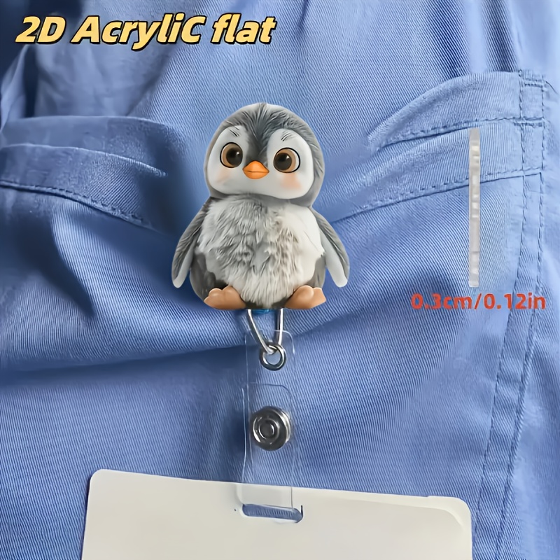 看護師用のかわいい猫の伸縮式バッジリール1個 - 耐久性のあ - Medical Supplies のレビューと価格
