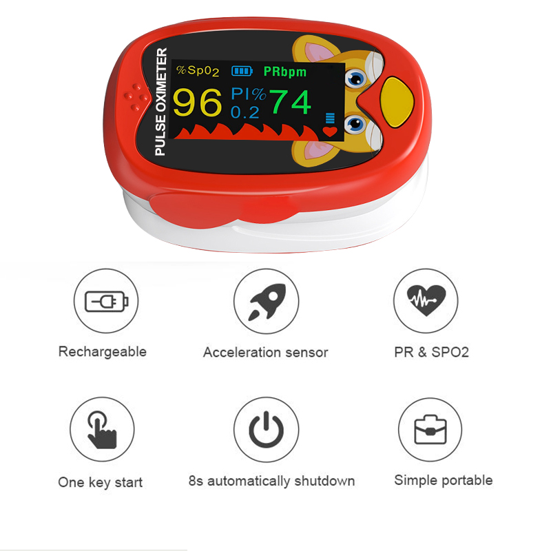 充電式パルスオキシメーター 指先血中酸素計 TFT 4色ディ - Pulse Oximeter Fingertip Rechargeable のレビューと価格