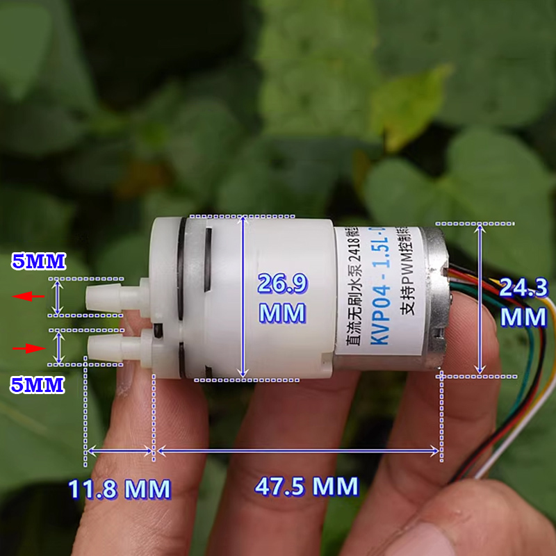 DC 6V 9V 12V ミニ 310 ブラシレスウォーター - Mini Peristaltic Pump 12V のレビューと価格