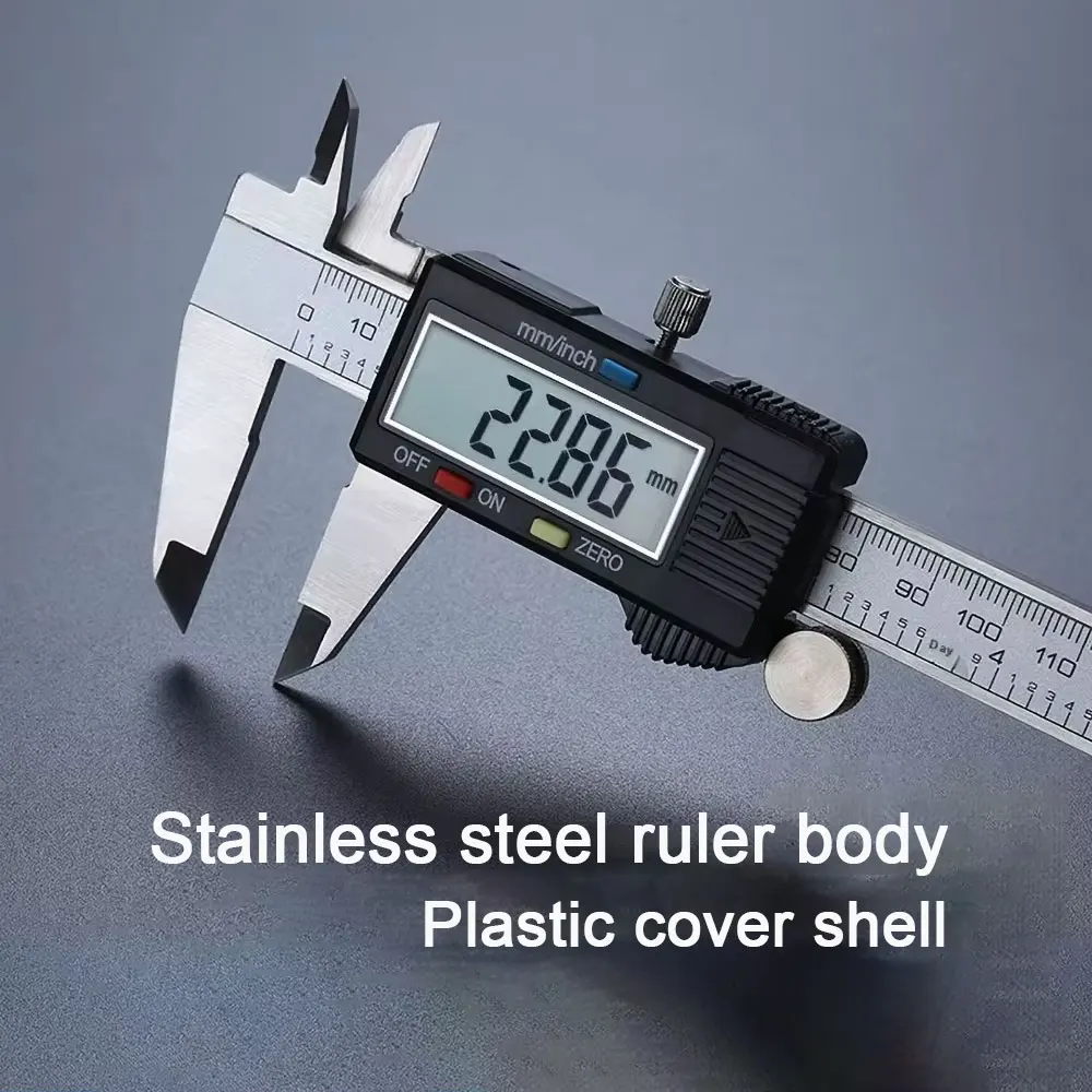 高精度デジタルノギス - 電子表示厚さ計 - 工業用グレード - Digital Caliper 150Mm Stainless Steel のレビューと価格