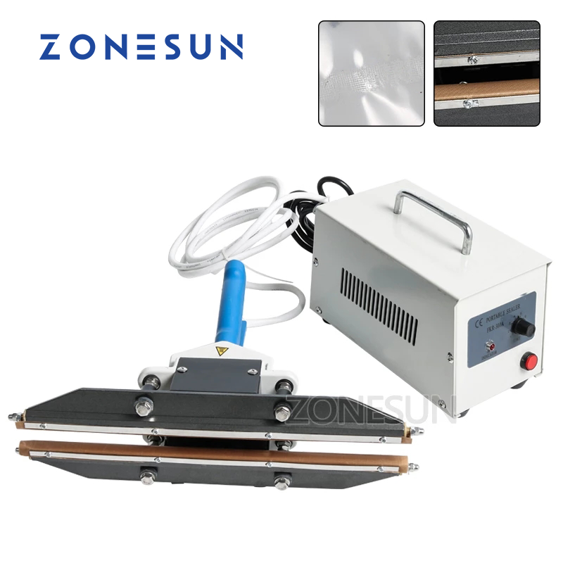 ZONESUN 400mm 直熱プライヤー ポータブルインパ - Plastic Bag Impulse Heat Sealer のレビューと価格