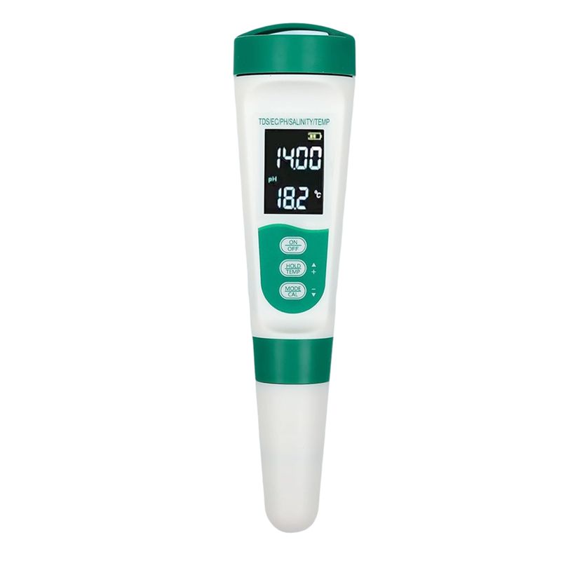 AT02-5 In1 デジタル PH メーター高精度水質テス - Ph Meter Digital Water Tester のレビューと価格