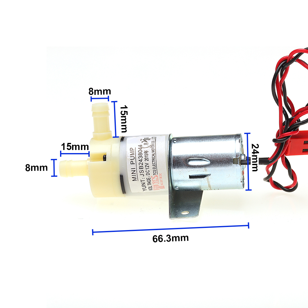 ミニ370水吸引ポンプDC 7.4V 12V自吸式ダイヤフラ - Mini Peristaltic Pump 12V のレビューと価格