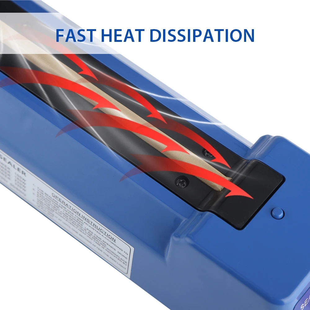 シーリングマシン 電気ヒートシーラー ハンドプレス真空食品プ - Plastic Bag Impulse Heat Sealer のレビューと価格