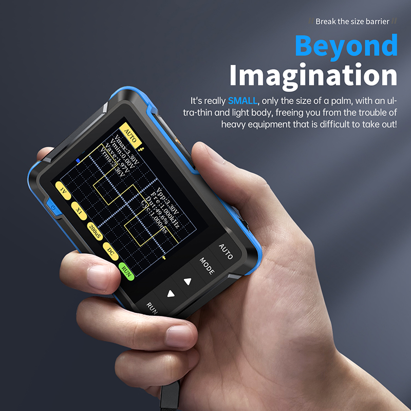 Fnirsi-ミニハンドヘルドデジタルオシロスコープ、アナロ - Fnirsi Digital Oscilloscope Handheld のレビューと価格