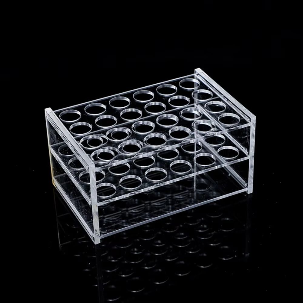 新しいアクリル試験管ラックホルダー透明 24 穴 40 穴複 - Lab Equipment のレビューと価格