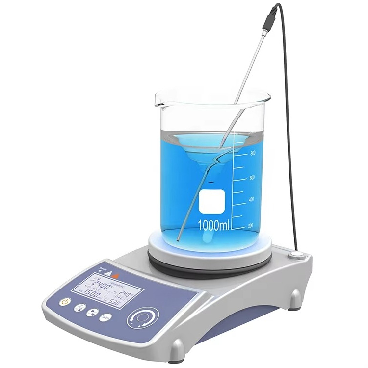 中国工場製 ホットプレート付き磁気攪拌機 LEDディスプレイ - Lab Magnetic Stirrer Hot Plate のレビューと価格