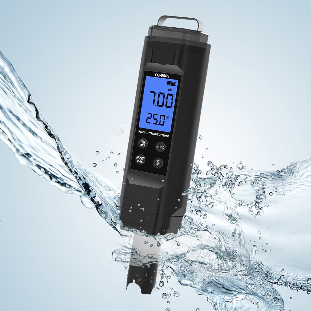 5 in 1 デジタル水質テスターペン TDS/EC/温度/ - Ph Meter Digital Water Tester のレビューと価格
