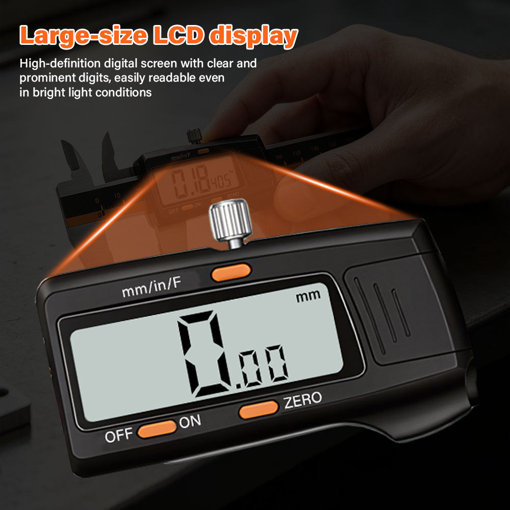 ナウケウリガー ステンレス製デジタルノギス 6インチ 150 - Digital Caliper 150Mm Stainless Steel のレビューと価格
