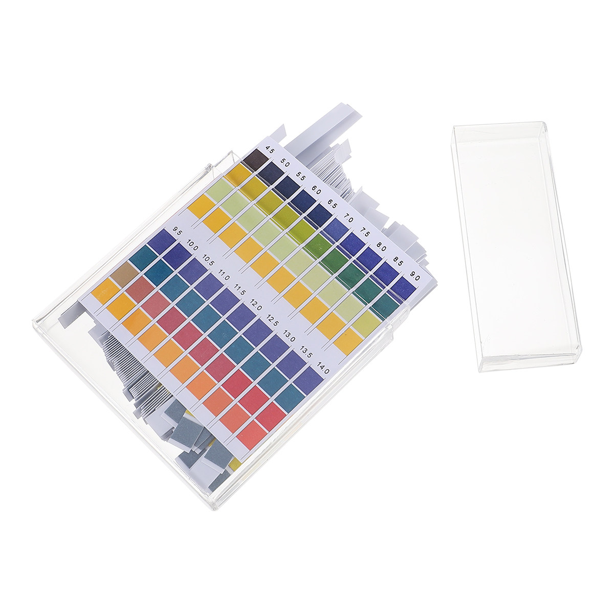 100 個の Ph 試験紙防水プラスチックボックス簡単にアク - Test Instruments のレビューと価格