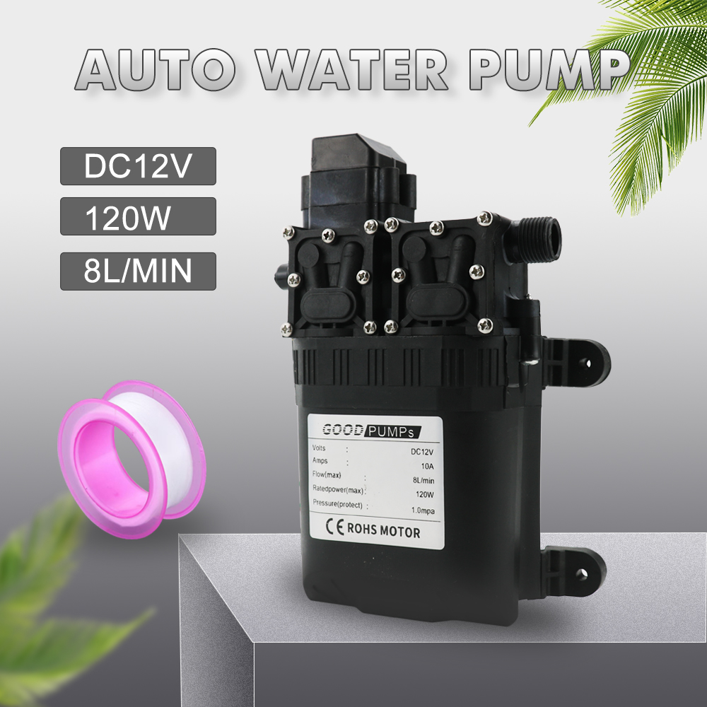 12V DC 自動ウォーターポンプ高圧ダイヤフラムウォーター - Mini Peristaltic Pump 12V のレビューと価格