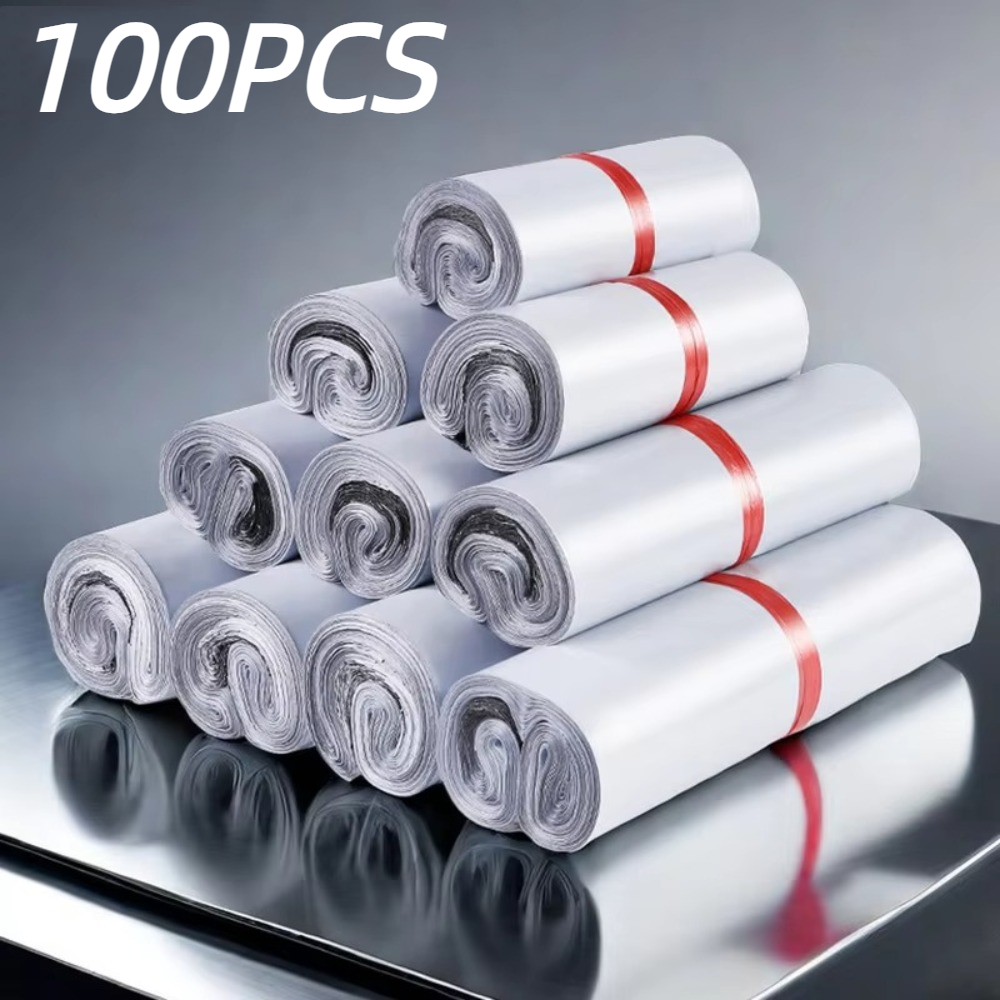 100 個の自己粘着包装袋シーリング防水郵送配送袋防塵エクス - Packaging のレビューと価格