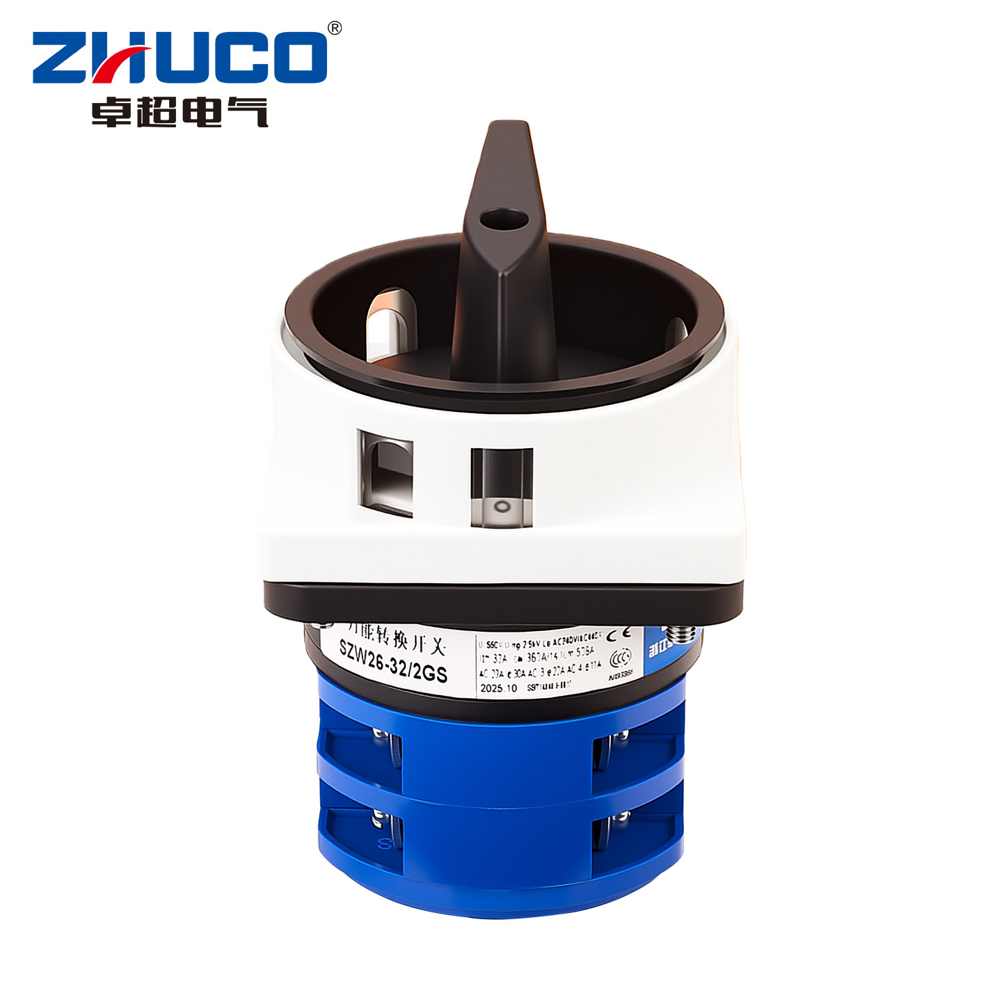 Zhuco 2ポジションセレクタースイッチ 32A 690V - Industrial Tools のレビューと価格