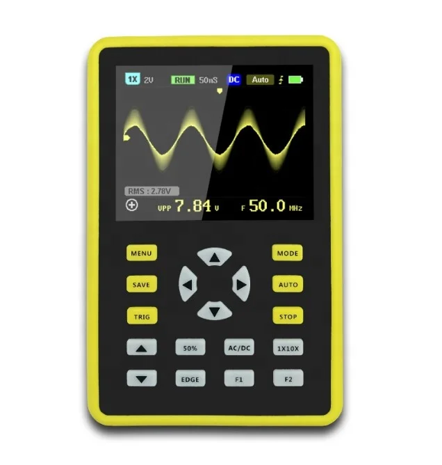 100MHz帯域幅 500MSサンプリング デジタルポータブ - Fnirsi Digital Oscilloscope Handheld のレビューと価格