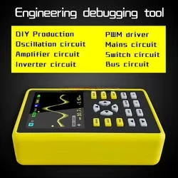 100MHz帯域幅 500MSサンプリング デジタルポータブ - Fnirsi Digital Oscilloscope Handheld のレビューと価格