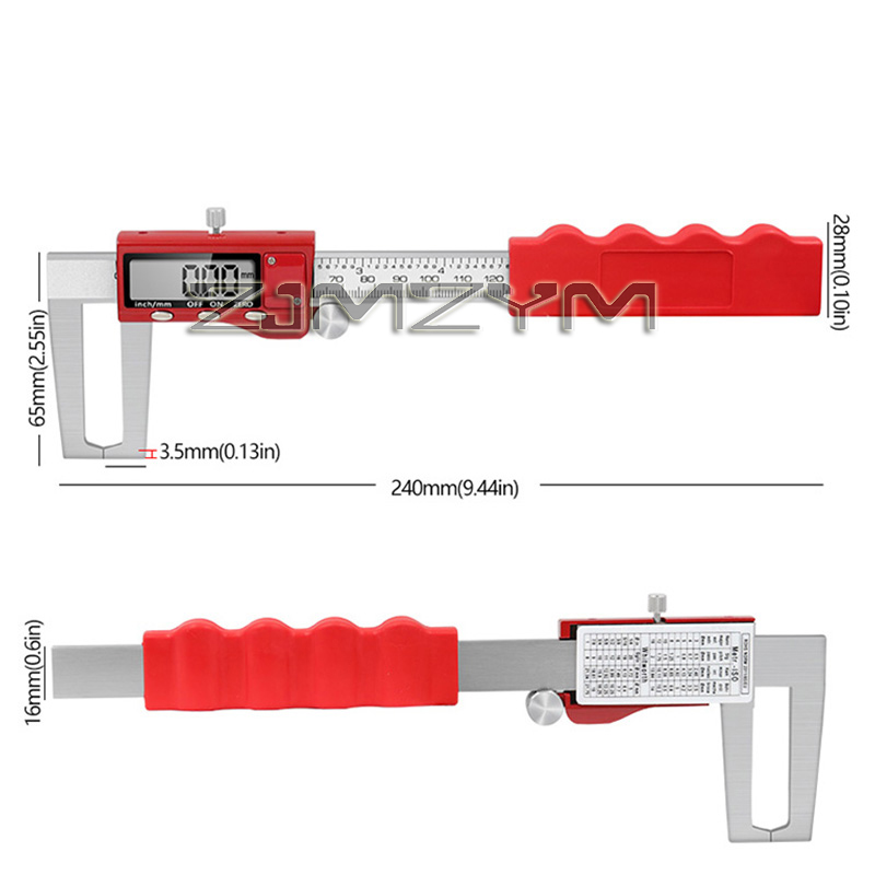 ステンレス鋼デジタルブレーキディスクローターゲージキャリパー - Digital Caliper 150Mm Stainless Steel のレビューと価格