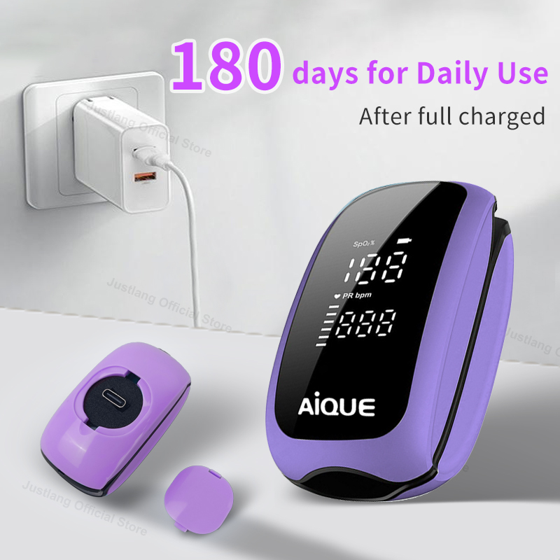 AiQUE 充電式デジタル指パルスオキシメーター LED 医 - Pulse Oximeter Fingertip Rechargeable のレビューと価格