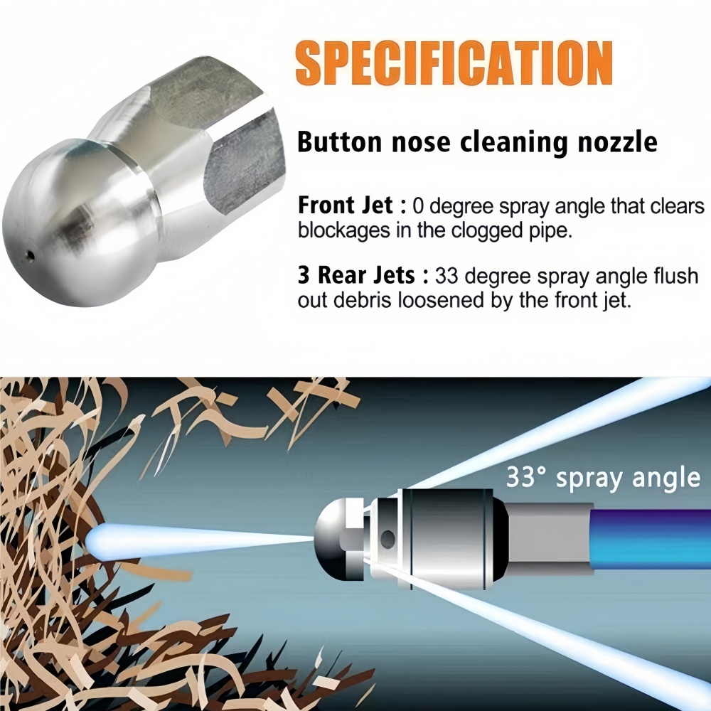 高圧下水道洗浄ホース,排水ジェットキット,ケルヒャー洗浄機ノ - Vacuum Chamber Kit With Pump のレビューと価格