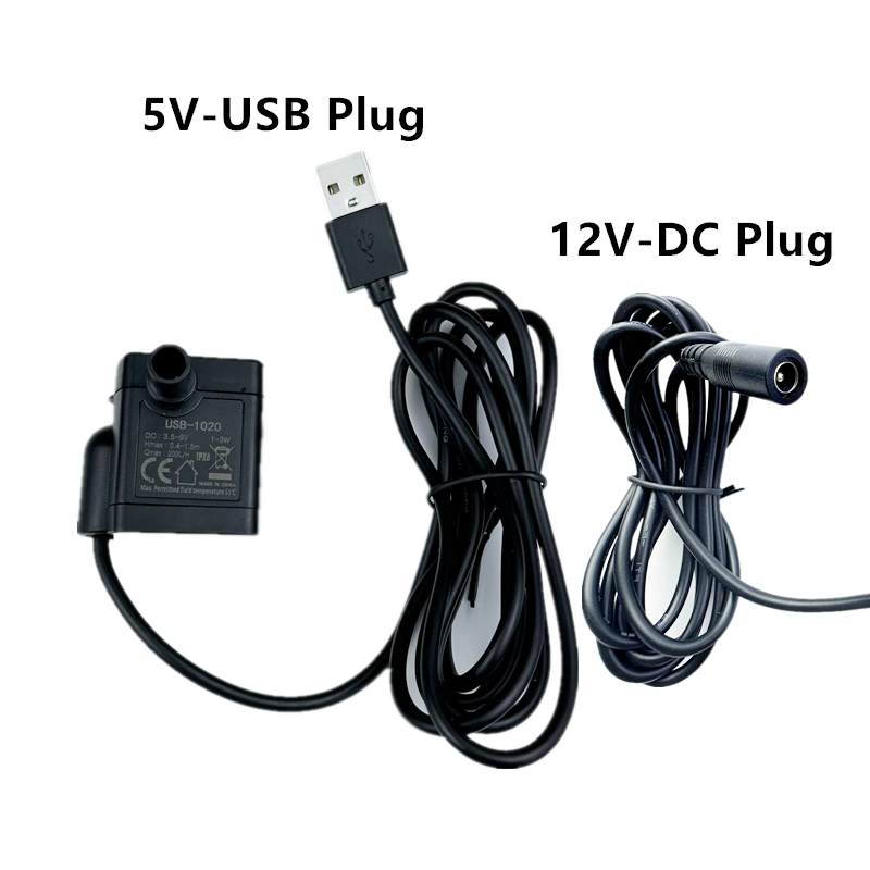 1個入り ウォーターポンプ 5V USBプラグ 3W DC  - Mini Peristaltic Pump 12V のレビューと価格