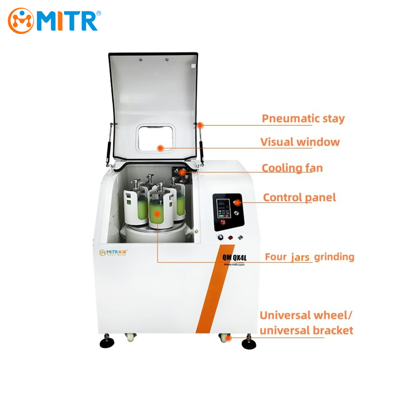 リチウムイオン電池実験装置用ボールミル機械 スラリー混合用ス - Lab Equipment のレビューと価格