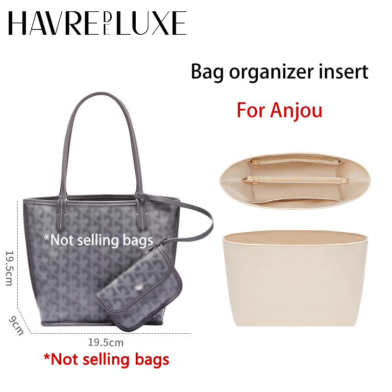バッグオーガナイザーインサート Anjou 用耐久性のあるフ - Packaging のレビューと価格
