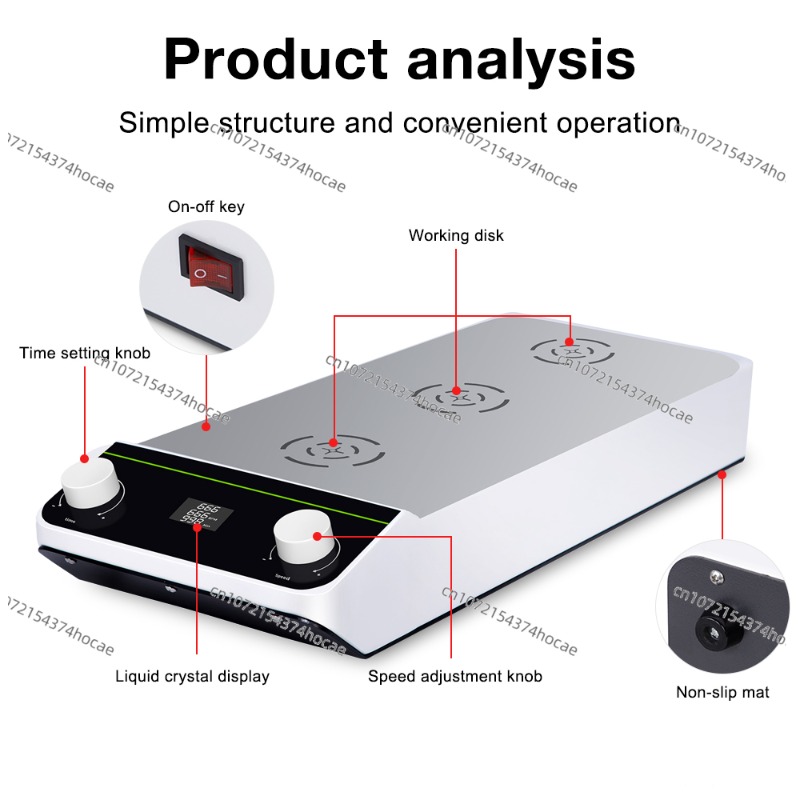 ステンレス鋼電気ホットプレート多機能実験用マグネチックスター - Lab Magnetic Stirrer Hot Plate のレビューと価格